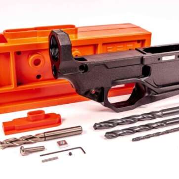 RL556v3 80% AR15 Lower – Black - AR RECEIVER BLANKS - American Guns & Ammo