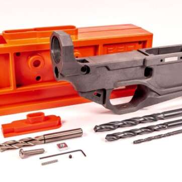 RL556v3 80% AR15 Lower – Gray - AR RECEIVER BLANKS - American Guns & Ammo