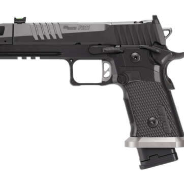 Sig P211 GTO 9mm, 4.4" Barrel, MACH3D Compensator, Optics Ready, Fiber Optic Sights, Flared Magwell, 10rd - Hand Guns | American Guns & Ammo