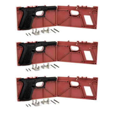 Polymer80 PF940Cv1 80% Compact Frame and Jig Kit - 3-Pack (Glock 19/23 Compatible) - New Arrivals | American Guns & Ammo