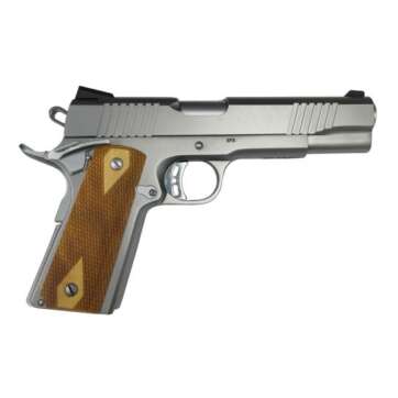 Rock Island Armory 1911 9mm Pistol - 5" Barrel, Fixed Sights, Silver Finish - New Arrivals | American Guns & Ammo