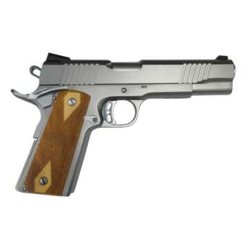 ArmsCor 10mm 1911 Pistol with 5" Barrel, Fixed Sights, Silver Finish - Model 56865 - New Arrivals | American Guns & Ammo