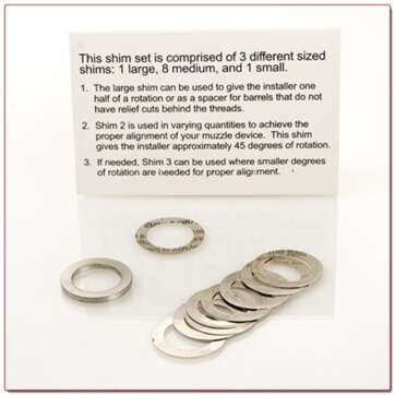 .223 Muzzle Device Alignment Shim Set for AR-15 Rifles - New Arrivals | American Guns & Ammo