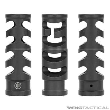 PRC Compensator for .30 Caliber Rifles - 5/8x24 Thread Pitch - Muzzle Brake & Recoil Reduction - New Arrivals | American Guns & Ammo