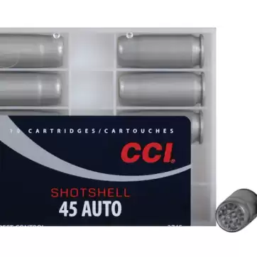 CCI Shotshell 45 ACP Ammunition - 120 Grain Lead Shot - 200 Rounds for Glock Switch - New Arrivals | American Guns & Ammo