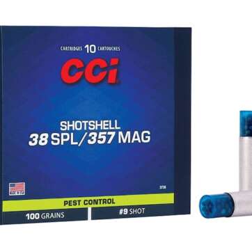 CCI Shotshell 38 Special Ammunition - 100 Grain Lead Shot (200 Rounds) for Glock Switch - New Arrivals | American Guns & Ammo