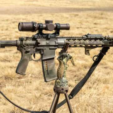 Primary Weapons Systems MK114 MOD 2-M Rifle - .223 Wylde, 14.5" Barrel with Pin/Weld Compensator, Kodiak Brown - New Arrivals | American Guns & Ammo
