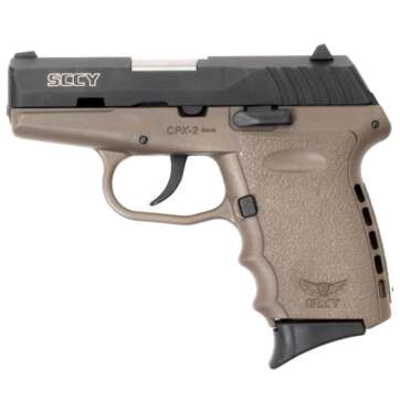 SCCY CPX-2 9mm Pistol | Compact Double-Action Only Handgun - New Arrivals | American Guns & Ammo