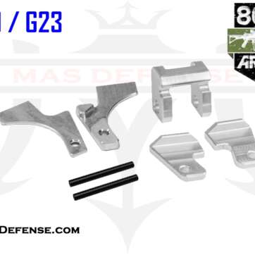 80% Arms Complete Rail Set for Polymer80 Compact G19/G23 - RK-C - New Arrivals | American Guns & Ammo