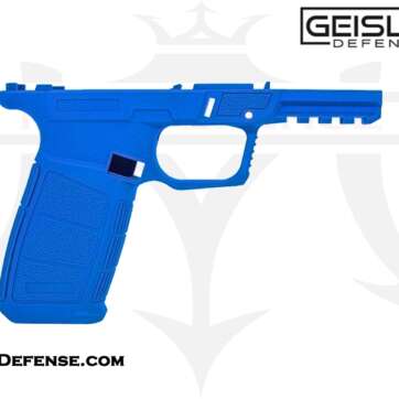Geisler Defence 80% 19X V2 Pistol Frame Kit with Rails and Jig - Dark Blue | Build Your Own Custom Glock-Style Handgun - New Arrivals | American Guns & Ammo