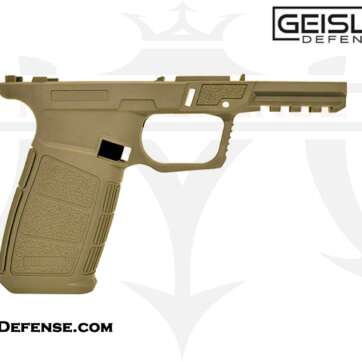 Geisler Defence 80% 19X V2 Pistol Frame Kit with Rails and Jig - Flat Dark Earth - New Arrivals | American Guns & Ammo