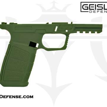 Geisler Defence 80% 19X V2 Pistol Frame Kit with Rails and Jig - OD Green - New Arrivals | American Guns & Ammo