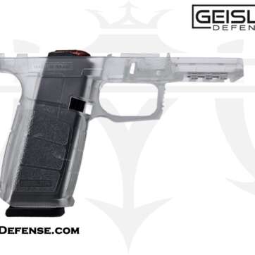 Geisler Defence 80% 19X V2 Pistol Frame Kit with Rails and Jig - Translucent - New Arrivals | American Guns & Ammo