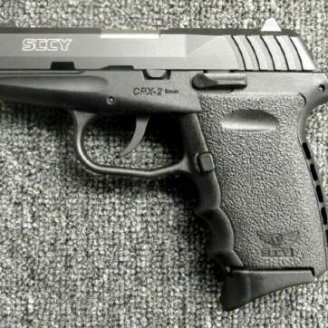SCCY CPX-2 Compact 9mm Pistol with Black Finish and Two Magazines - New Arrivals | American Guns & Ammo