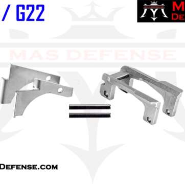 MAS Defense Frame Rail Kit for PF-Series Polymer80 G17/G22 Compatible Builds - New Arrivals | American Guns & Ammo