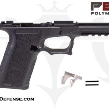 Polymer80 76% Bridge Frame Kit - GCA Compliant Glock 17/22 Compatible - Black - New Arrivals | American Guns & Ammo