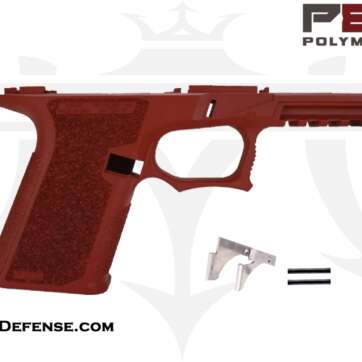 Polymer80 76% Bridge Frame Kit - Crimson Red Cerakote Finish for Glock 17/22 - New Arrivals | American Guns & Ammo