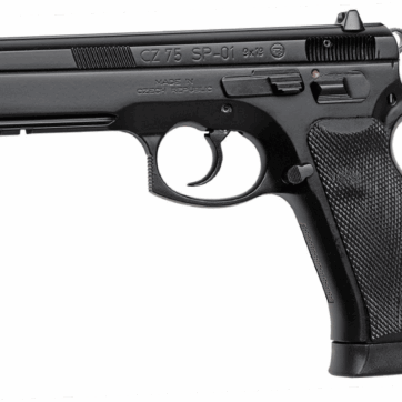 CZ 75 SP-01 9mm 4.6" Barrel 18-Rounds Night Sights - 9mm - Full-Size Pistols | American Guns & Ammo