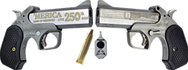 Bond Arms America 250th — .45 LC/.410 Derringer, 4.25" Barrel, Stainless - HANDGUNS | American Guns & Ammo