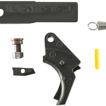 Apex Tactical 100026 Action Enhancement  Black Curved Trigger Drop-In Fits S&W M&P - Apex Tactical | American Guns & Ammo