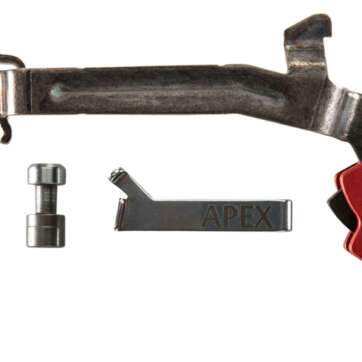 Apex Tactical 102155 Action Enhancement  Red Drop-In Trigger Compatible w/Glock Gen3-4 17/17L/19/22-27/31-35 - Apex Tactical | American Guns & Ammo