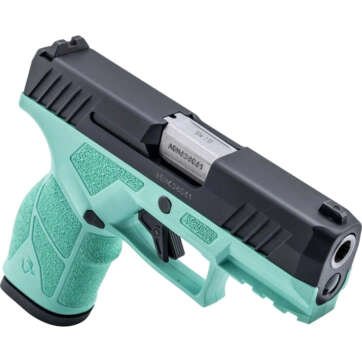 Taurus GX2 Pistol 9mm 3.38 in. Cyan Frame/Black Slide 13 rd. - Semi Auto Handguns | American Guns & Ammo