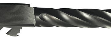 Fits Glock 17 9mm Match 5 Sided Flat Fluted Threaded Barrel in Black - Glock Barrels - American Guns & Ammo