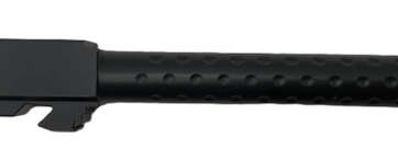 Fits Glock 19 9mm Match Chunky Spiral Fluted Barrel in Gold - Glock Barrels - American Guns & Ammo