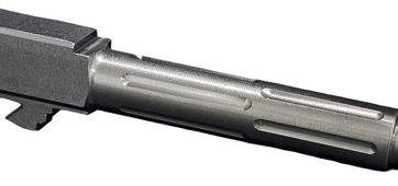 Fits Glock 19 9mm Match Diamond Weave Fluted Barrel in Black Fits Glock 19 9mm Match Diamond Weave Fluted Barrel in Black - Glock Barrels - American Guns & Ammo