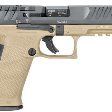 Walther PDP Full-Size Optic Ready 9mm 4.5″ Two-Tone Tan - Semi Auto Handguns | American Guns & Ammo
