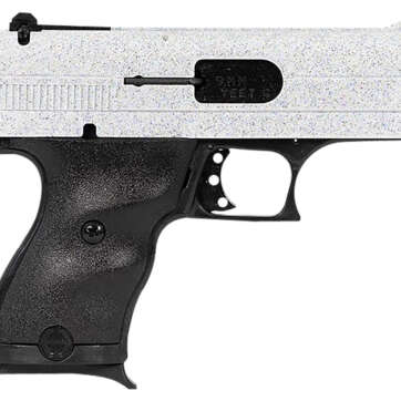 Hi-Point C-9 9mm 3.5″ White Sparkle Slide Compact - Semi Auto Handguns | American Guns & Ammo