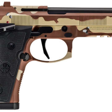 Beretta 92XI American Combat 9mm 4.7in Chocolate Chip 15+1 - Semi Auto Handguns | American Guns & Ammo