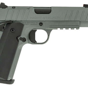 Tisas 1911 Night Stalker B9BA 9mm 4.25 in Grey Cerakote - Semi Auto Handguns | American Guns & Ammo