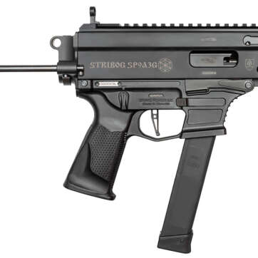 Grand Power Stribog SP9A3G 9mm 8″ PDW Tailhook Brace - Semi Auto Handguns | American Guns & Ammo
