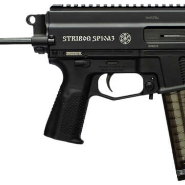 Grand Power Stribog SP10A3 10mm 8-inch PDW Tailhook Brace 20+1 - Semi Auto Handguns | American Guns & Ammo