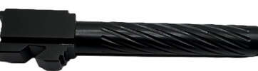 Fits Glock 19 9mm Match Chunky Spiral Fluted Barrel in Radio Active - Glock Barrels - American Guns & Ammo