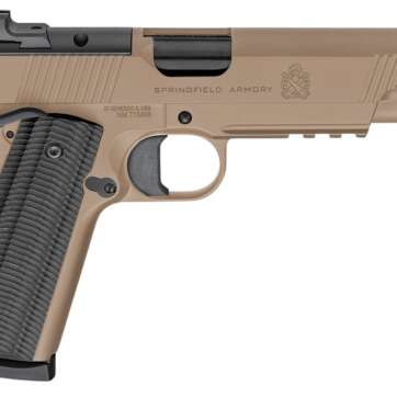 Springfield Armory Operator 1911 Coyote Brown Cerakote - Semi Auto Handguns | American Guns & Ammo