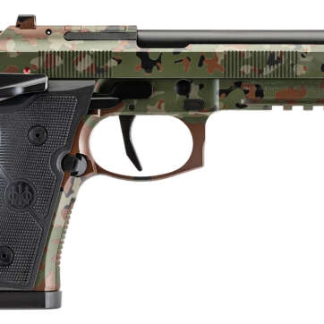 Beretta 92XI SAO FS 9MM 4.7″ Flecktarn Camo, 10rd - Semi Auto Handguns | American Guns & Ammo