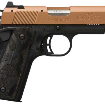Browning 1911-22 Black Label Compact .22 LR 10rd Copper Slide - Semi Auto Handguns | American Guns & Ammo