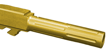 Fits Glock 19 9mm Match Titan 2 Series Barrel in Gold Fits Glock 19 9mm Match Titan 2 Series Barrel in Gold - Glock Barrels - American Guns & Ammo