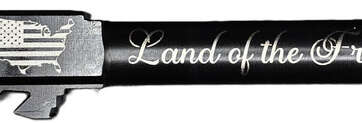 Land Of the Free Logo Combat Armory barrel Fits Glock 19 New 9mm Match Grade Barrel Threaded Land Of the Free Logo Combat Armory barrel Fits Glock 19 New 9mm Match Grade Barrel Threaded - Glock Barrels - American Guns & Ammo