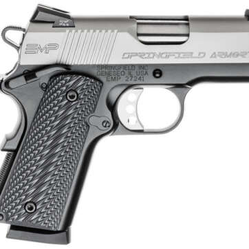 Springfield 1911 EMP 40 S&W Centerfire Pistol with G-10 Grips - Pistols | American Guns & Ammo
