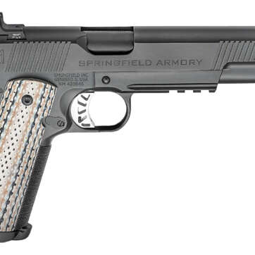 Springfield 1911 Master Class Silent Operator 45ACP Black Nitride with Threaded Barrel - Firearms | American Guns & Ammo