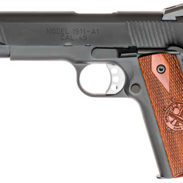 Springfield 1911 Loaded Parkerized 45 ACP Gear Up Package with 5 Magazines and Range Bag - Firearms | American Guns & Ammo