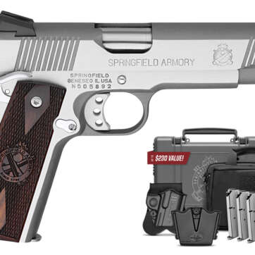 Springfield 1911 Loaded .45 ACP Stainless Steel with Instant Gear Up Package - Firearms | American Guns & Ammo