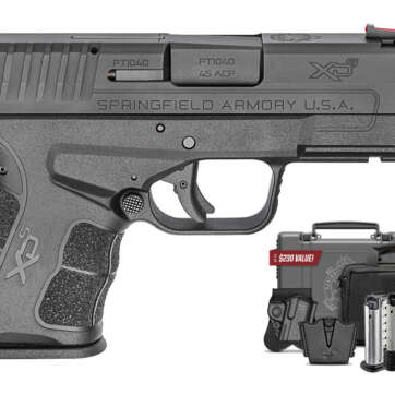 Springfield XDS Mod.2 45 ACP Instant Gear Up Package with 5 Mags, Range Bag, Holster and Mag - Firearms | American Guns & Ammo