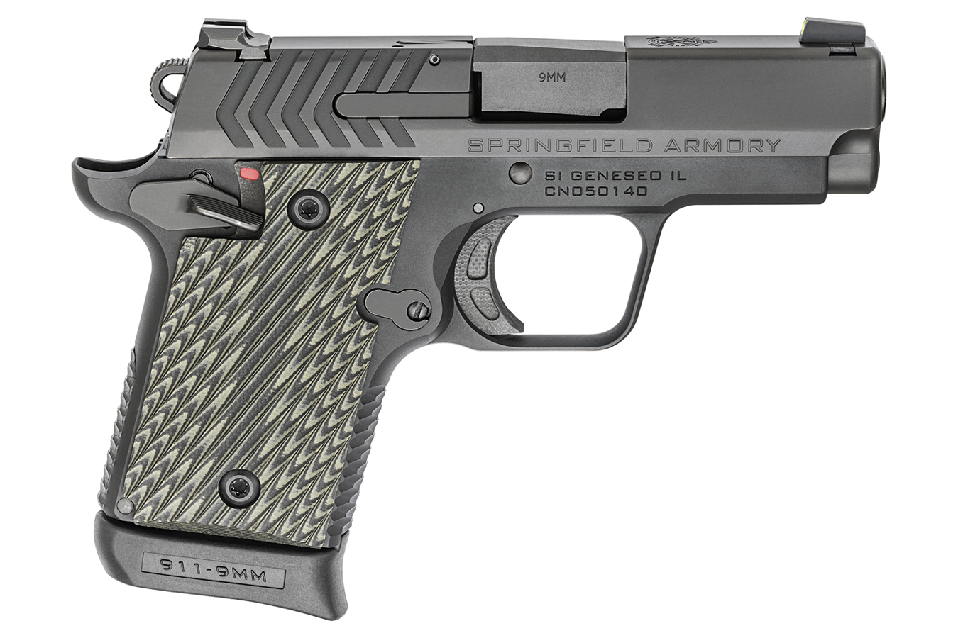 Springfield 911 9mm Black Carry Conceal Pistol - Pistols | American Guns & Ammo