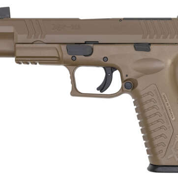 Springfield XDM OSP 10mm Full-Size Optics-Ready Flat Dark Earth Pistol with Threaded Barrel - Pistols | American Guns & Ammo