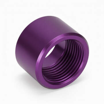 Thread Protector 1/2 x 28 (9mm & .357SIG Barrel) Smooth in Red - Glock Parts - American Guns & Ammo