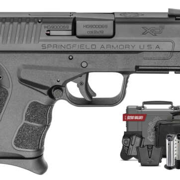 Springfield XDS Mod.2 9mm Instant Gear Up Package with Front Night Sight, 5 Mags, Range Bag, Holster and Mag Pouch - Firearms | American Guns & Ammo